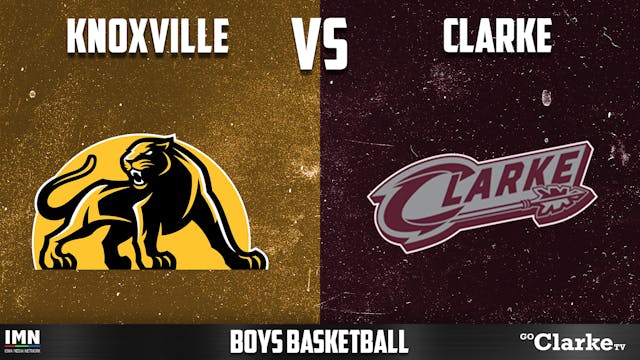 Clarke vs Knoxville Boys Basketball 1...