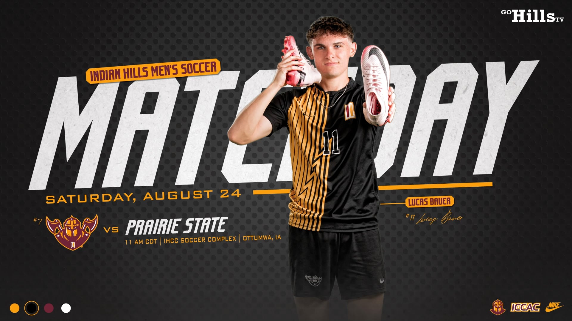 8-24-24 IHCC Men's Soccer vs Prairie State