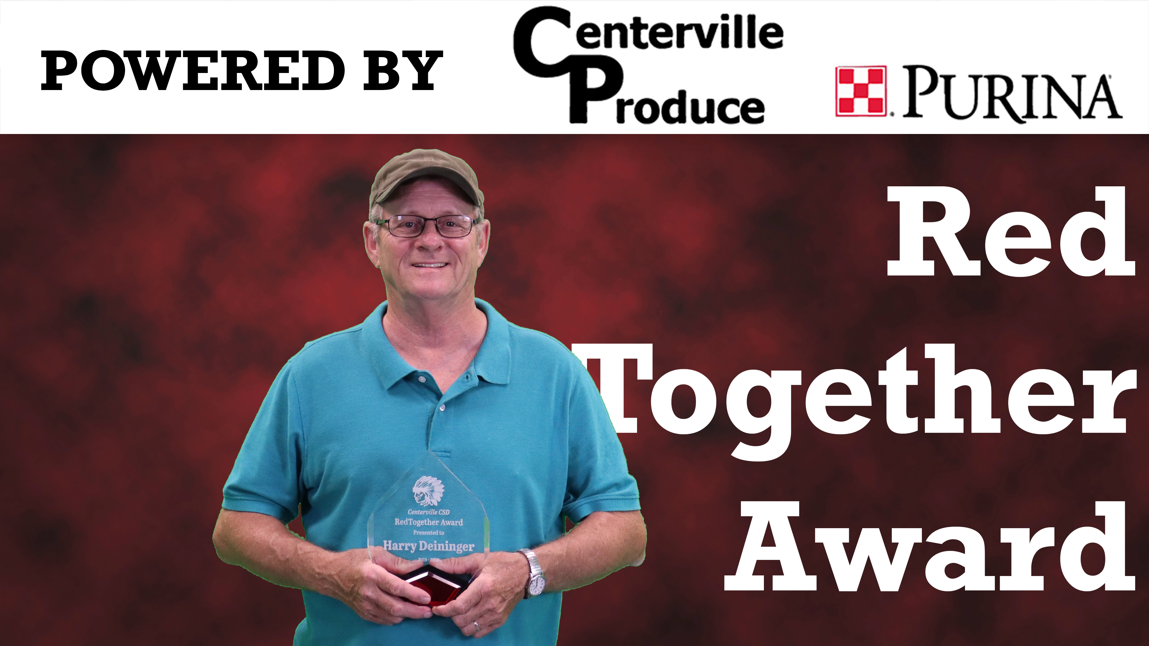 Harry Deininger Receives Red Together Award 2020