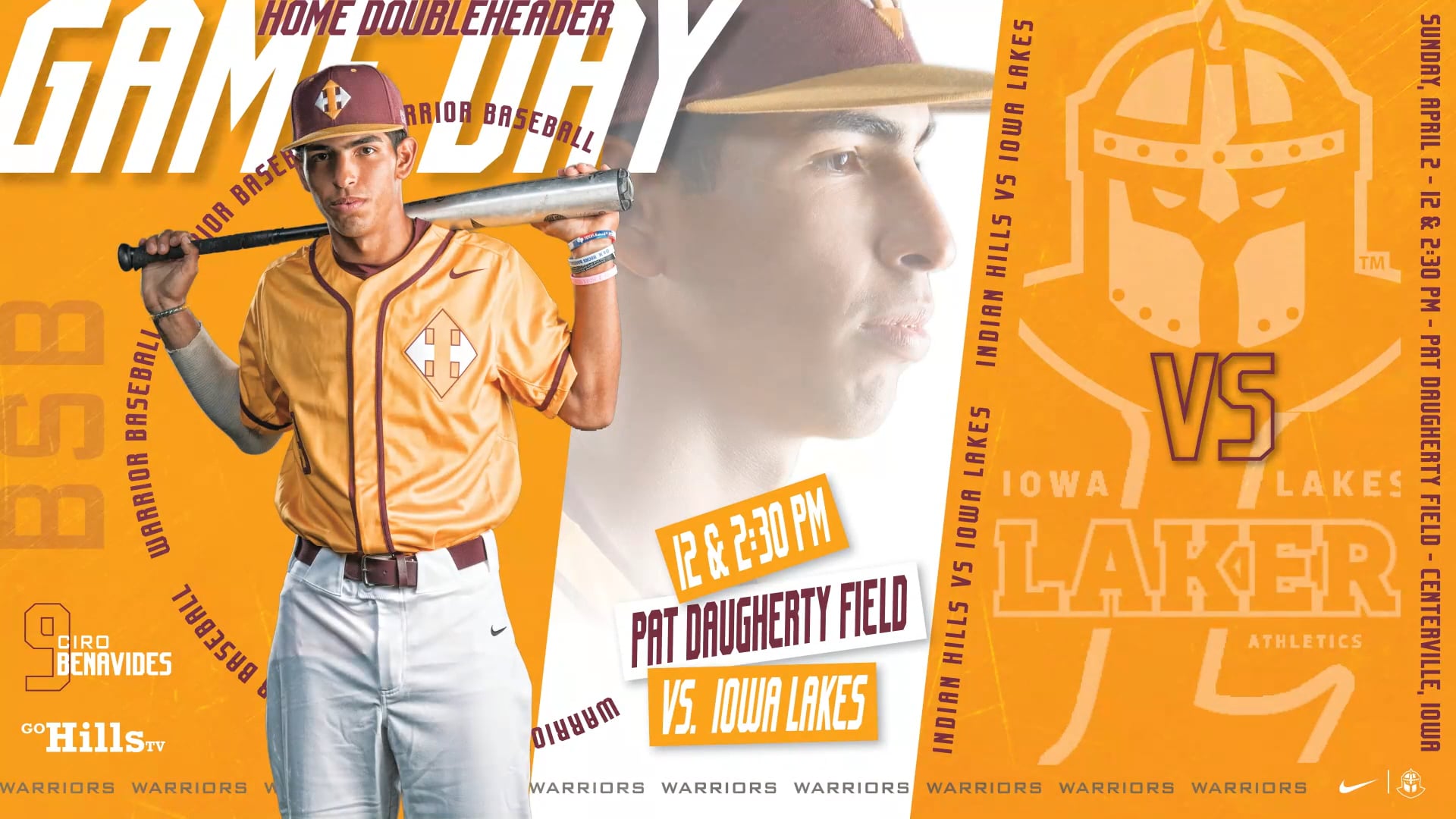 4-2-23 IHCC Baseball vs Iowa Lakes Game 4