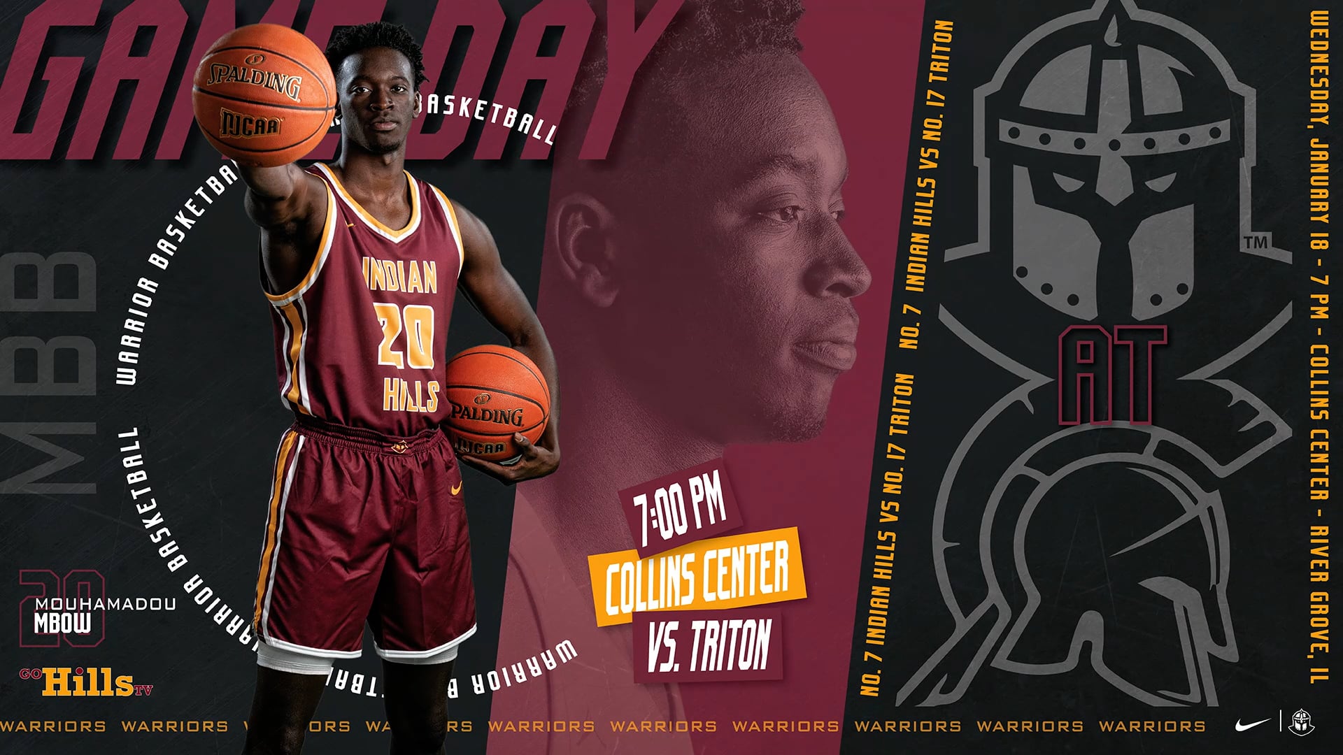 1-18-23 IHCC Men's Basketball @ Triton