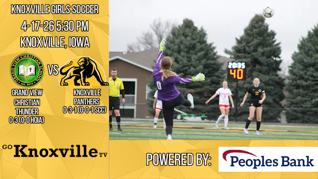 Knoxville vs Grand View Christian Gir...