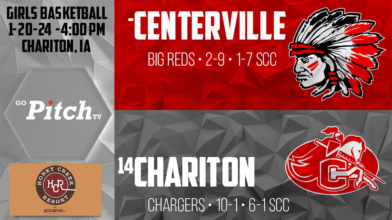 Centerville Girls Basketball vs Chariton 12024 Iowa Media Network
