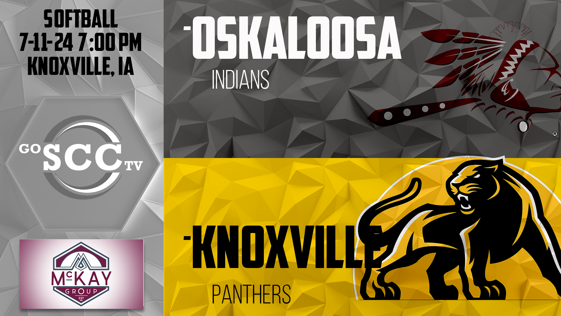 Knoxville Softball vs Oskaloosa 7-11-24 Post Season