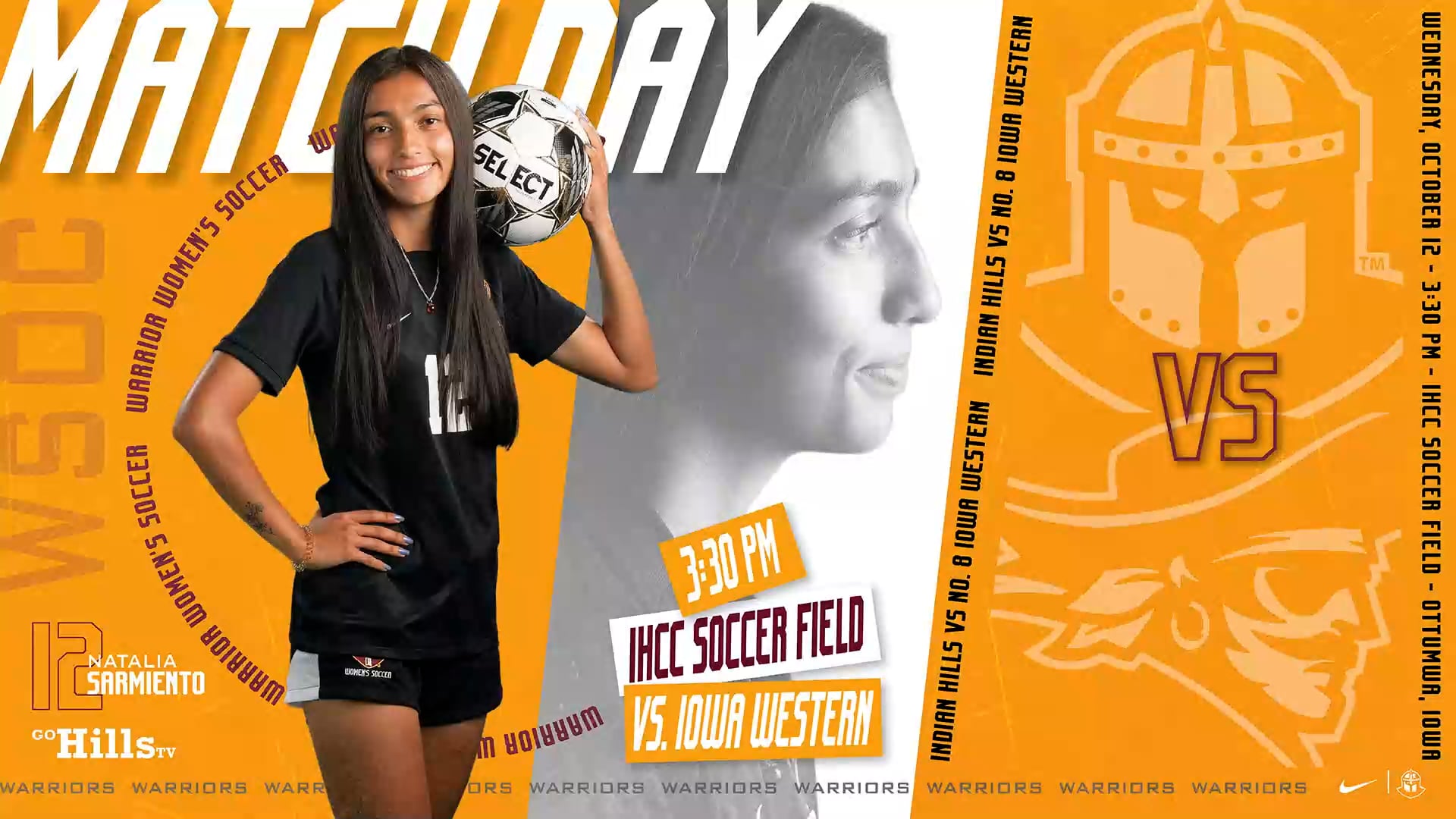 10-12-22 IHCC Women's Soccer vs Iowa Western