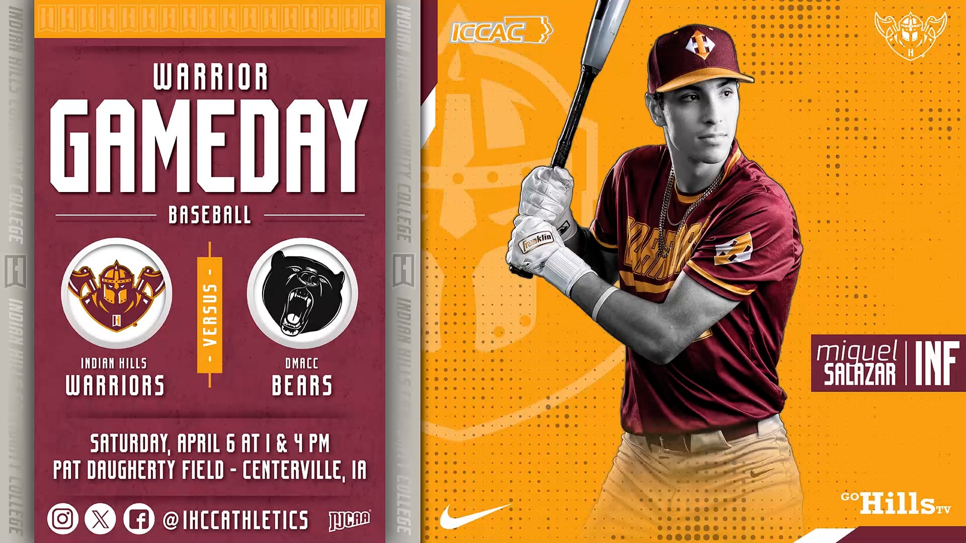 4-6-24 IHCC Baseball vs DMACC Game 2