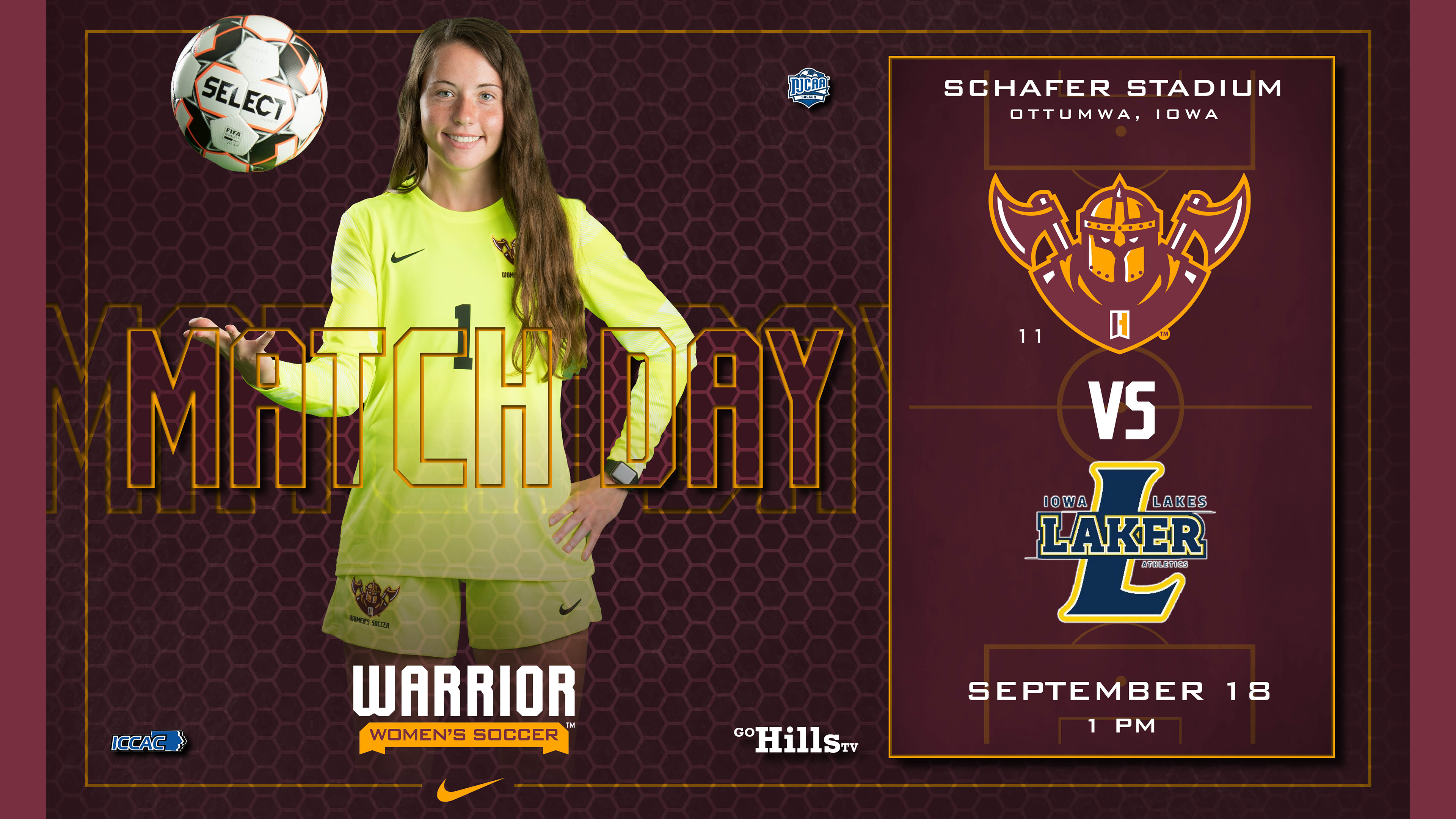 9-18-21 IHCC Women's Soccer vs Iowa Lakes