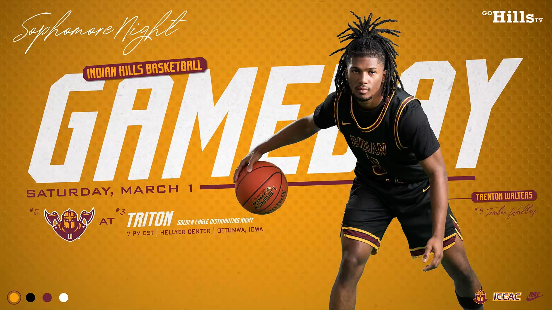 3-1-25 IHCC Men's Basketball vs Triton