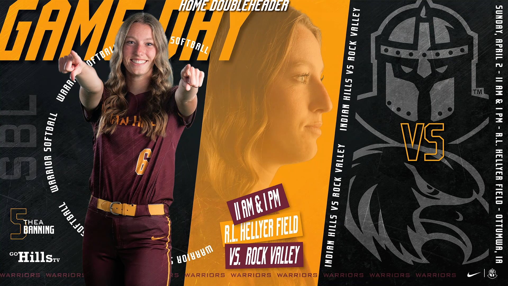 4-2-23 IHCC Softball vs Rock Valley Game 1