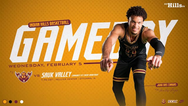 2-6-25 IHCC Men's Basketball vs Sauk ...
