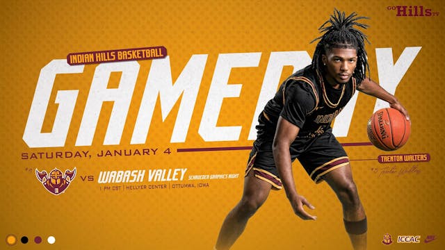 1-4-25 IHCC Men's Basketball vs Wabas...