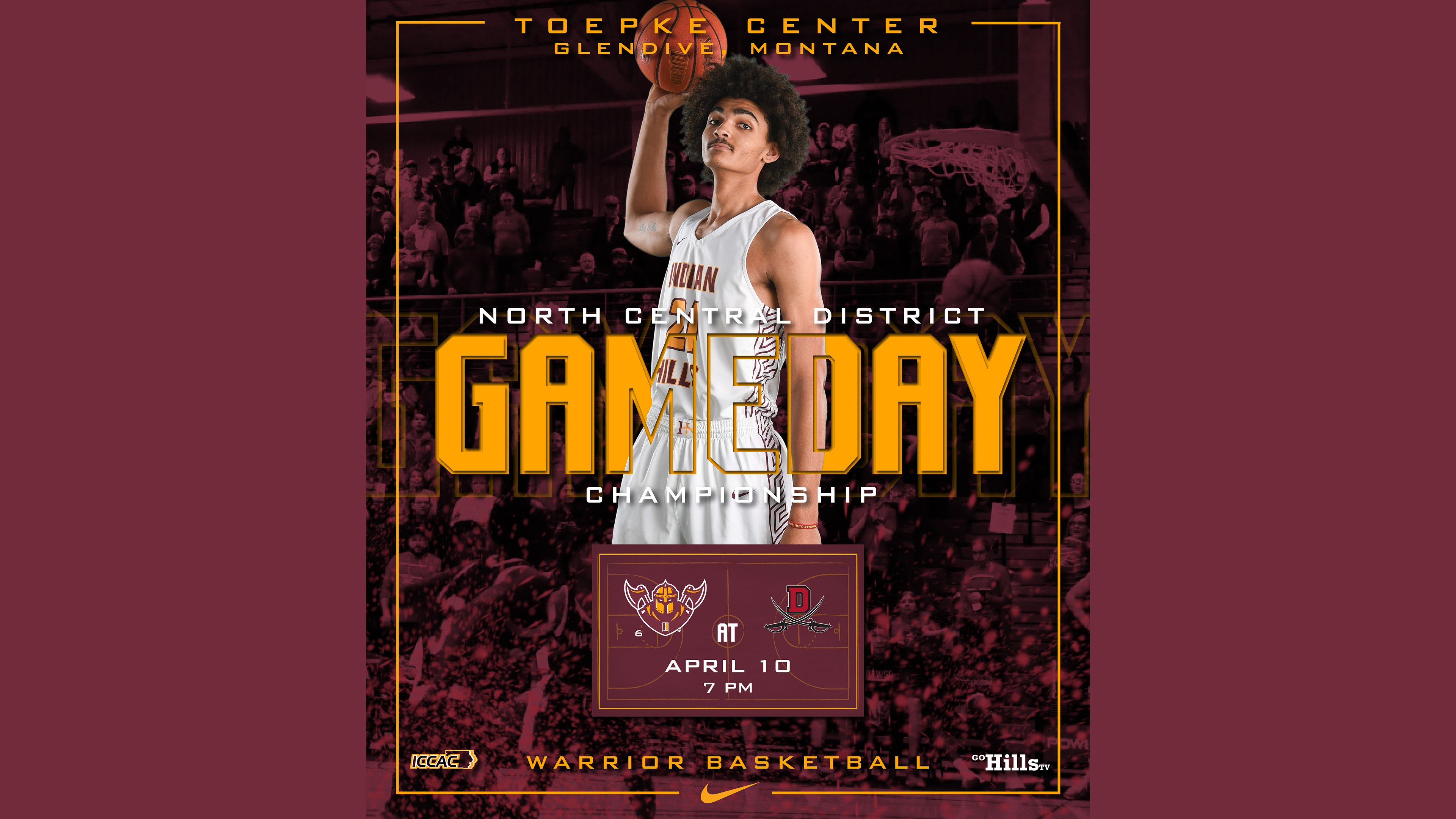 4-10-21 IHCC Men's Basketball vs Dawson