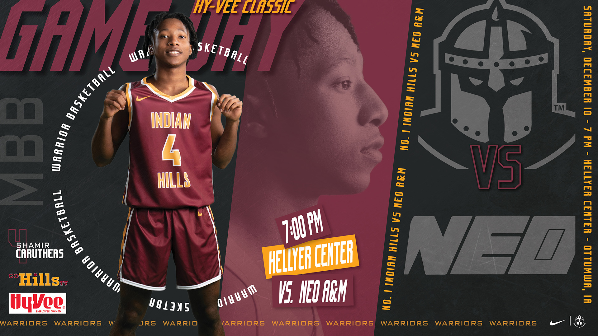 12-10-22 IHCC Men's Basketball vs NEO