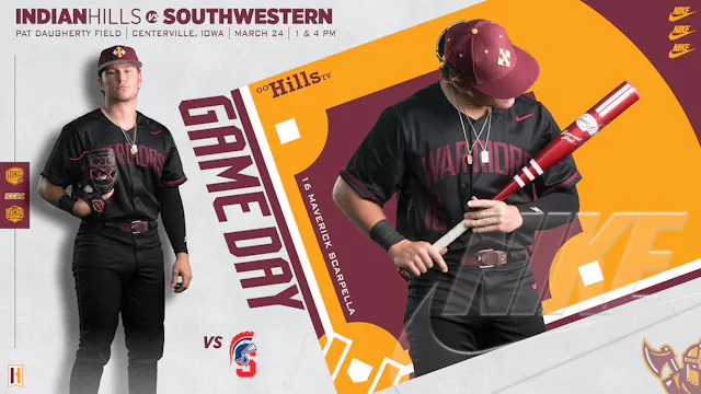 IHCC Baseball vs Southwestern Game 1 ...