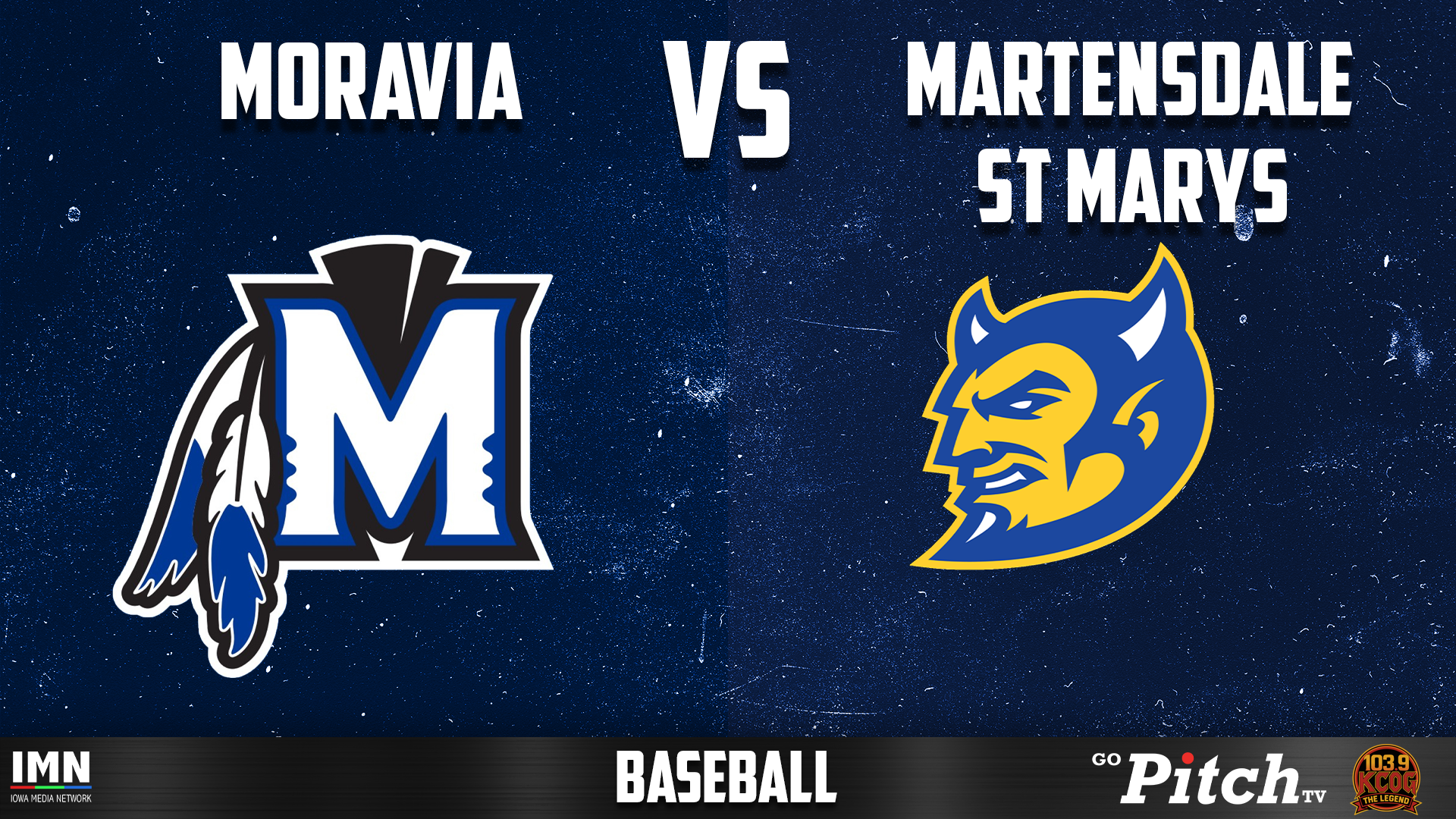 Moravia vs #3 Martensdale St Marys Baseball 7-14-26