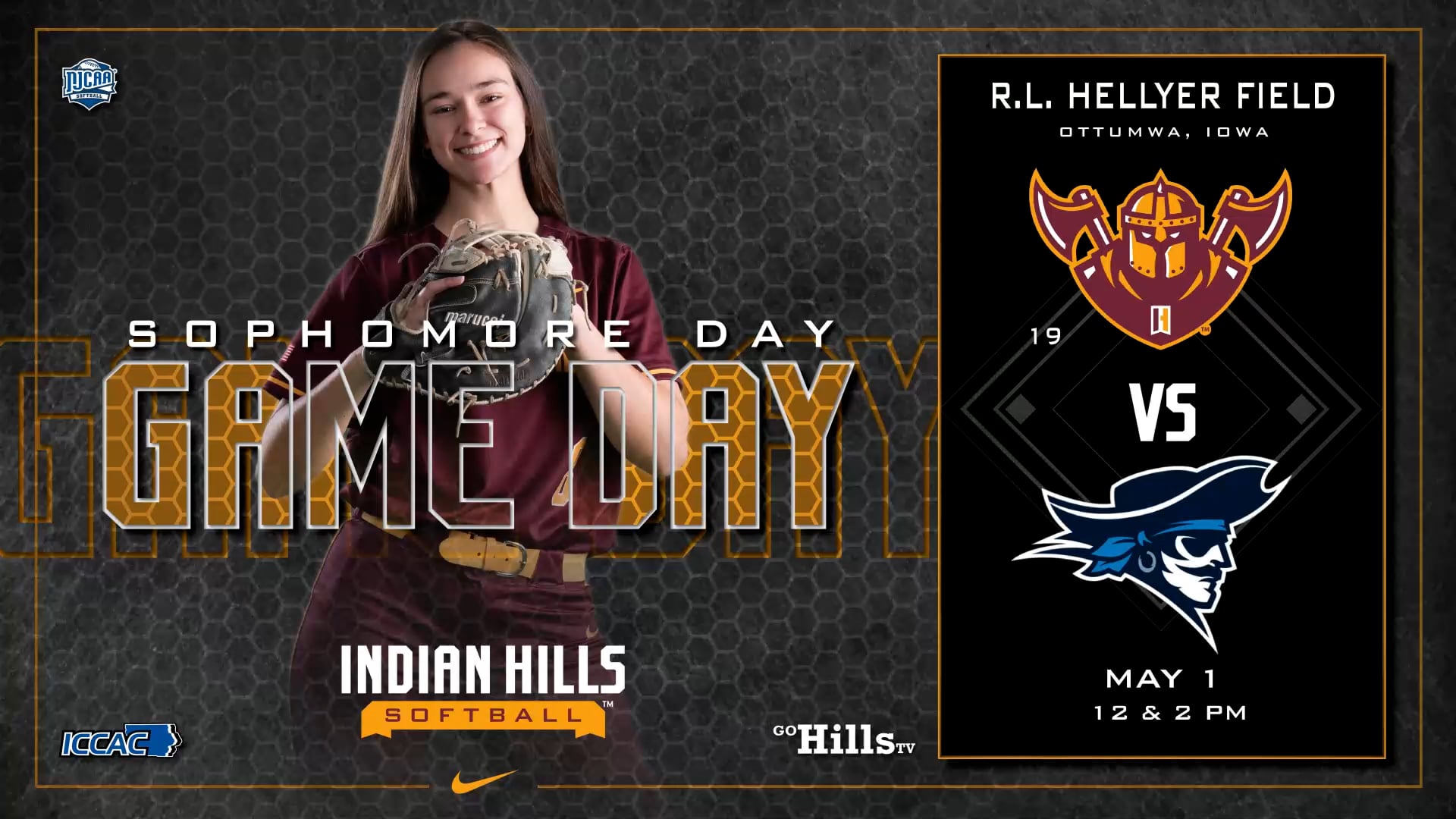 5-1-22 IHCC Softball vs Iowa Western Game 4