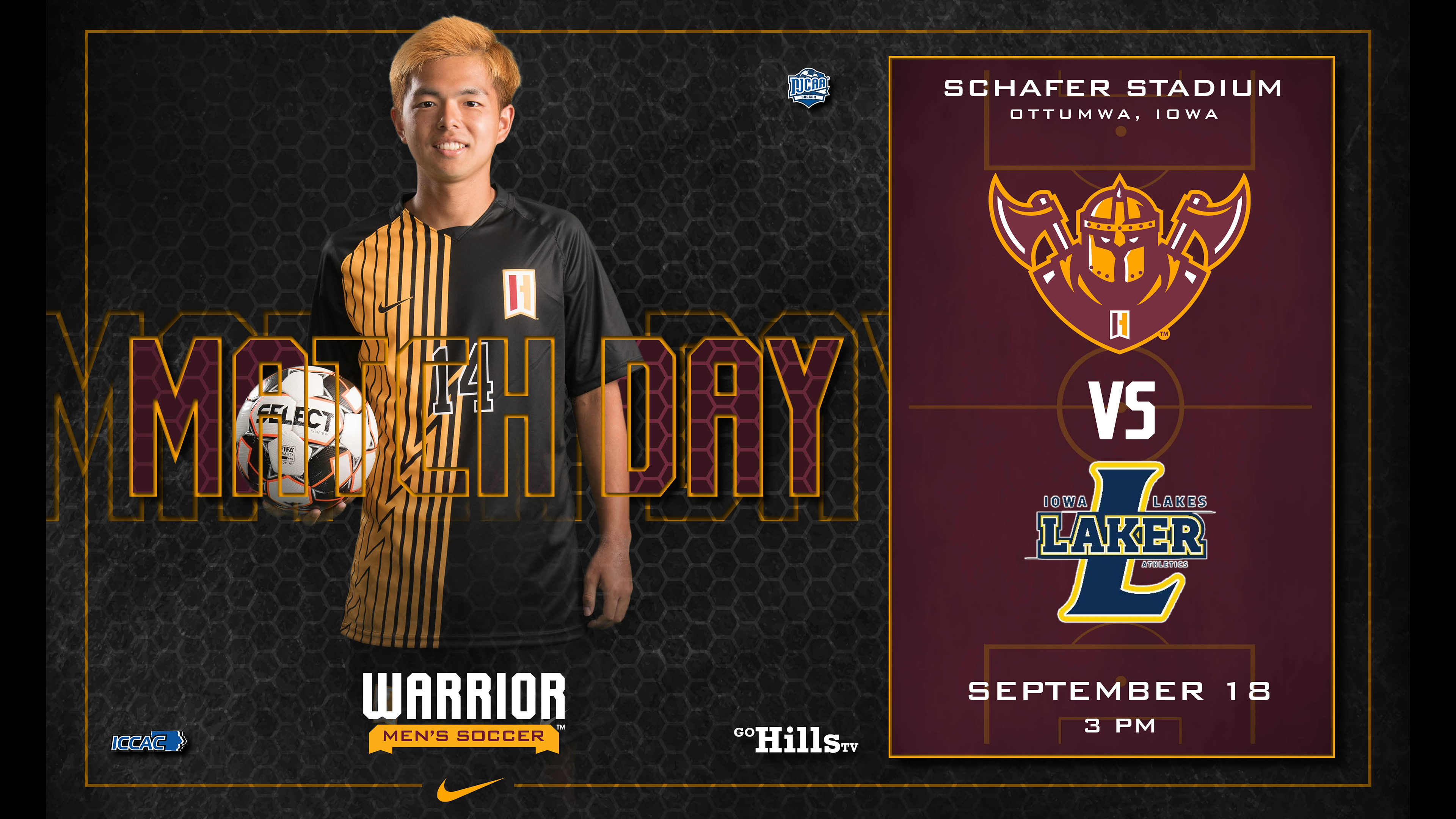 9-18-21 IHCC Men's Soccer vs Iowa Lakes