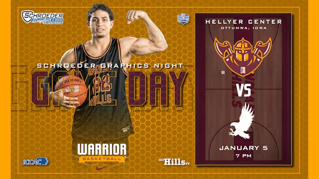 1-5-22 IHCC Men's Basketball vs Kirkwood