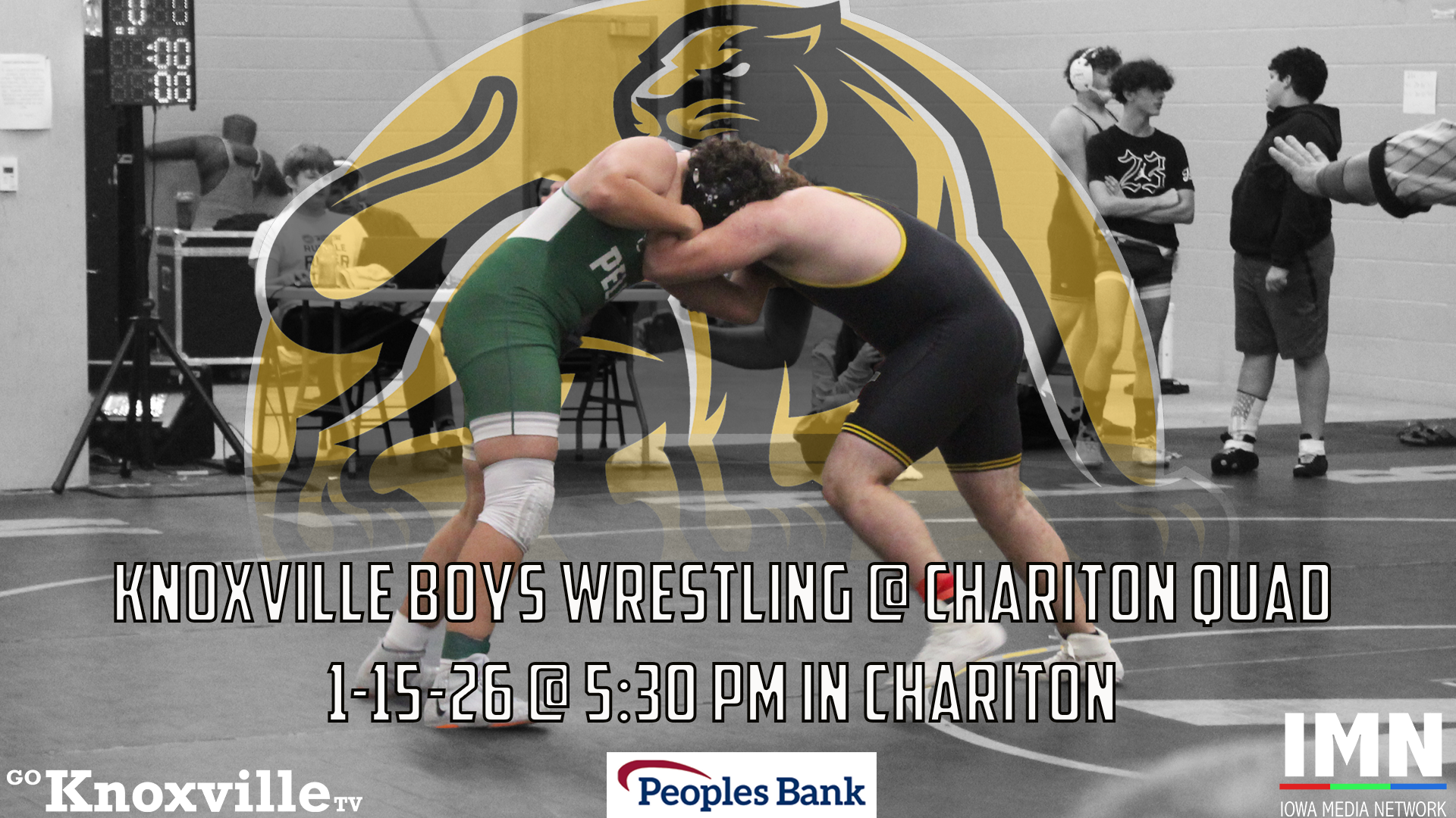 Knoxville Centerville and EBF @ Chariton Boys Wrestling Quad 1-15-26