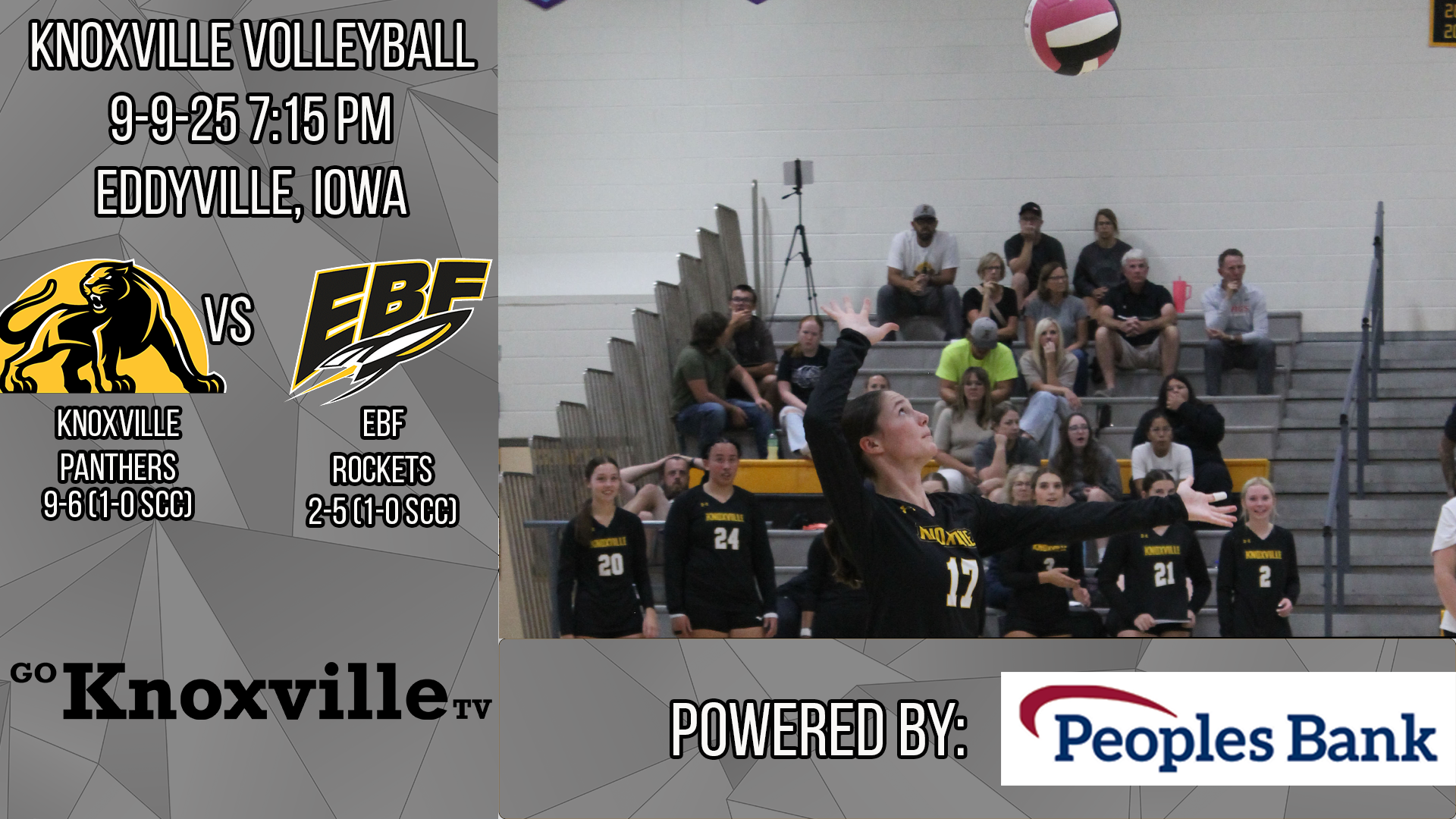 Knoxville Volleyball at EBF 9-9-25 
