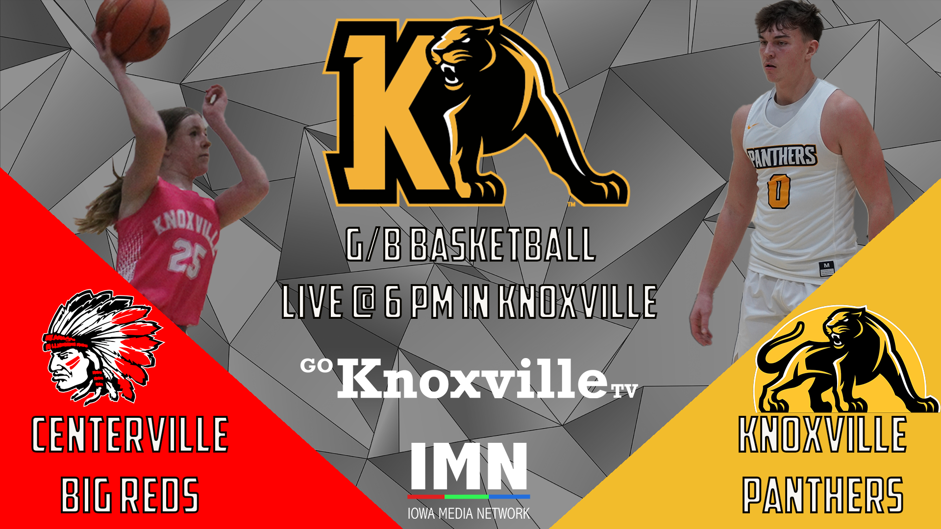 Knoxville vs Centerville Boys Basketball 1-27-26