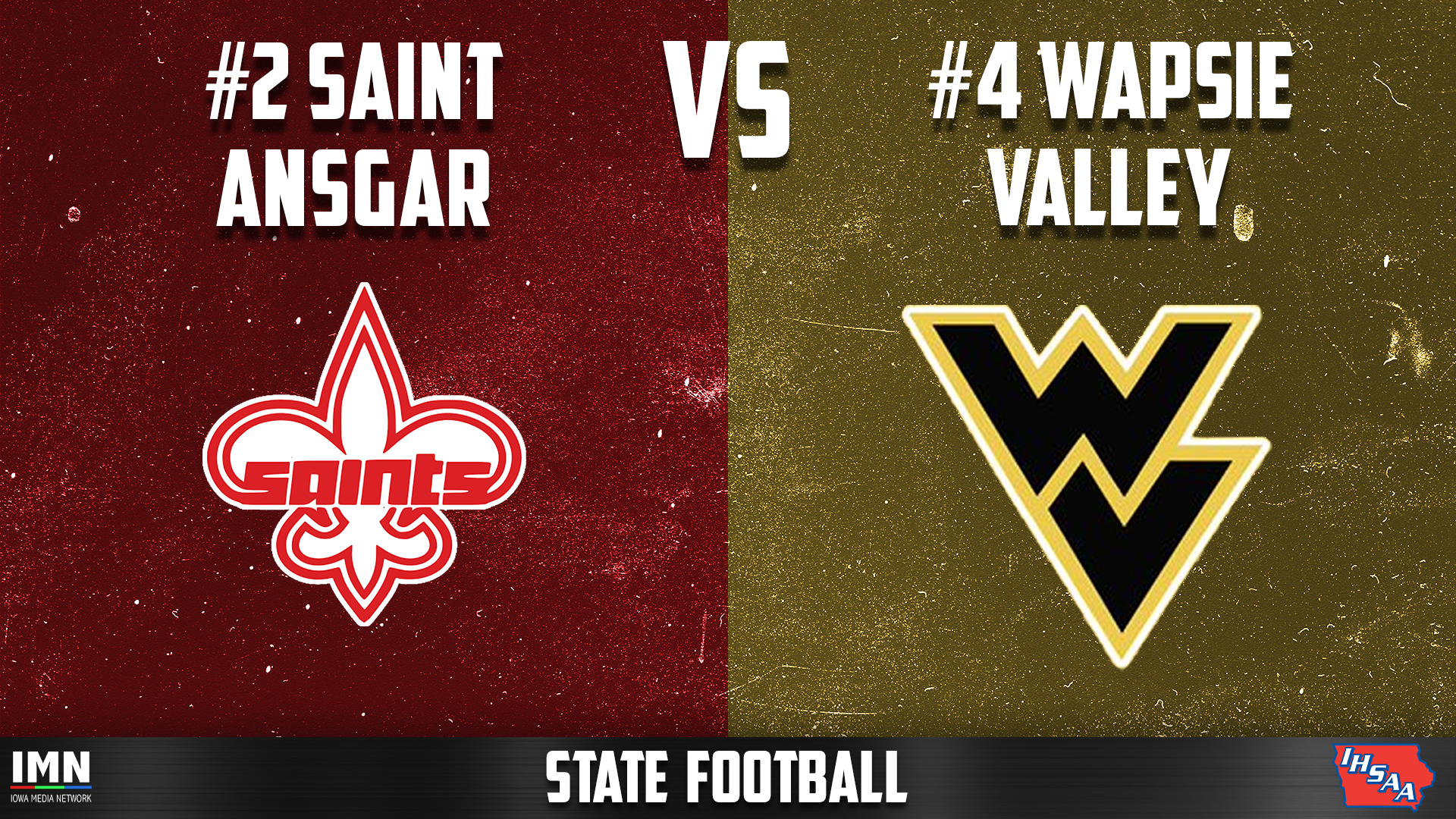 #2 Saint Ansgar vs #4 Wapsie Valley A State Football - 11-13-25