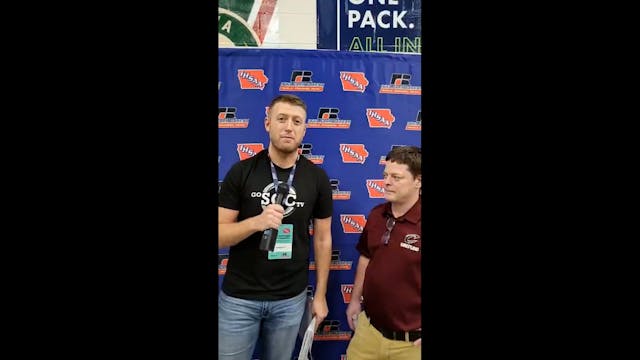 2-15-23 Clarke at State Wrestling Day...