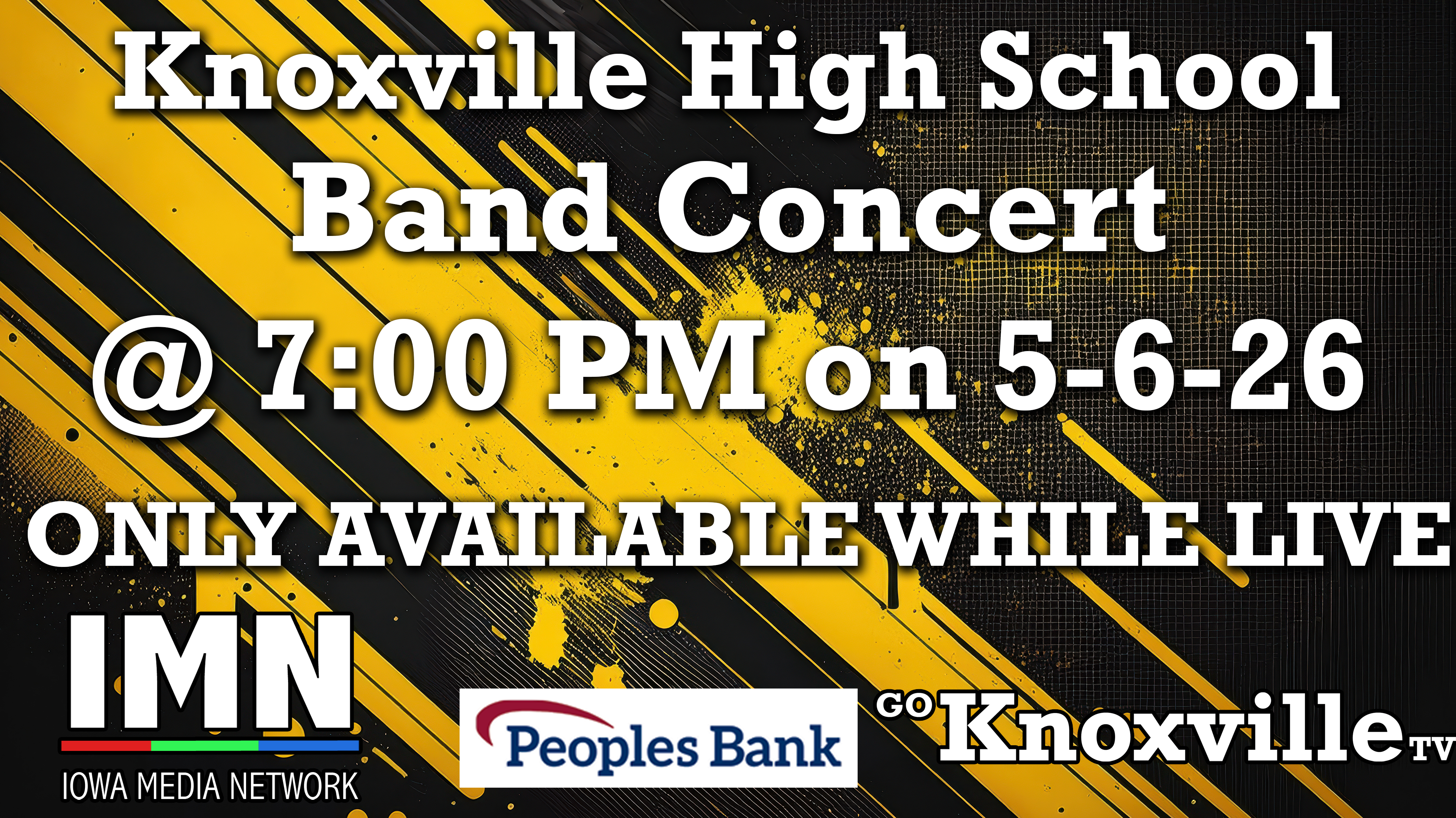Knoxville Band Concert 5-6-26