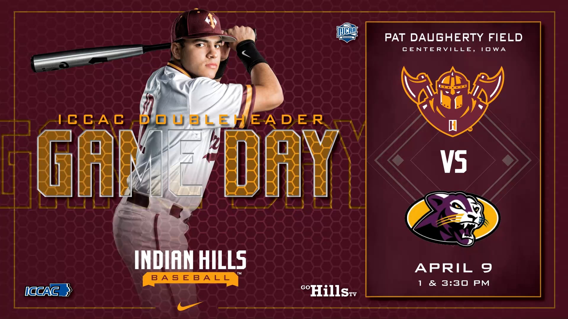 4-9-22 IHCC Baseball vs Ellsworth Game 2