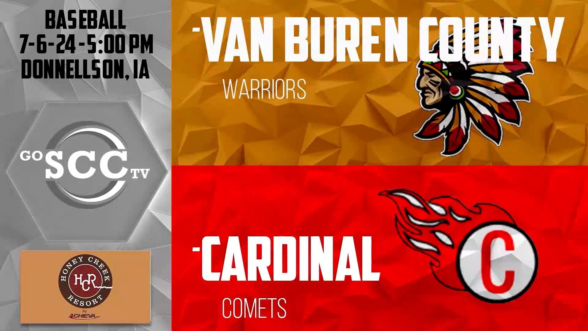 Cardinal Baseball vs Van Buren County POST SEASON 7-6-24