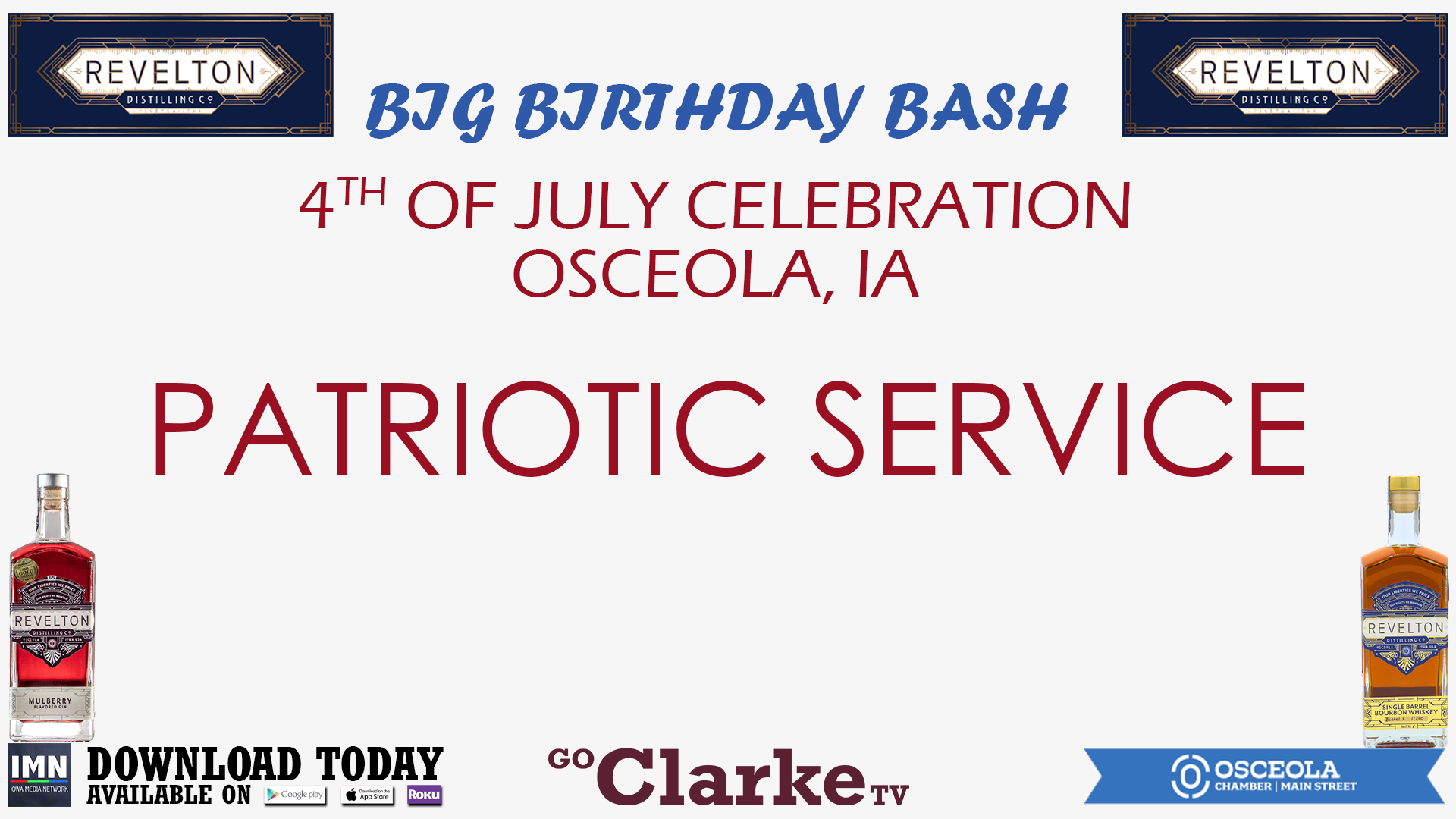 Osceola 4th of July - Patriotic Service - 7-5-26