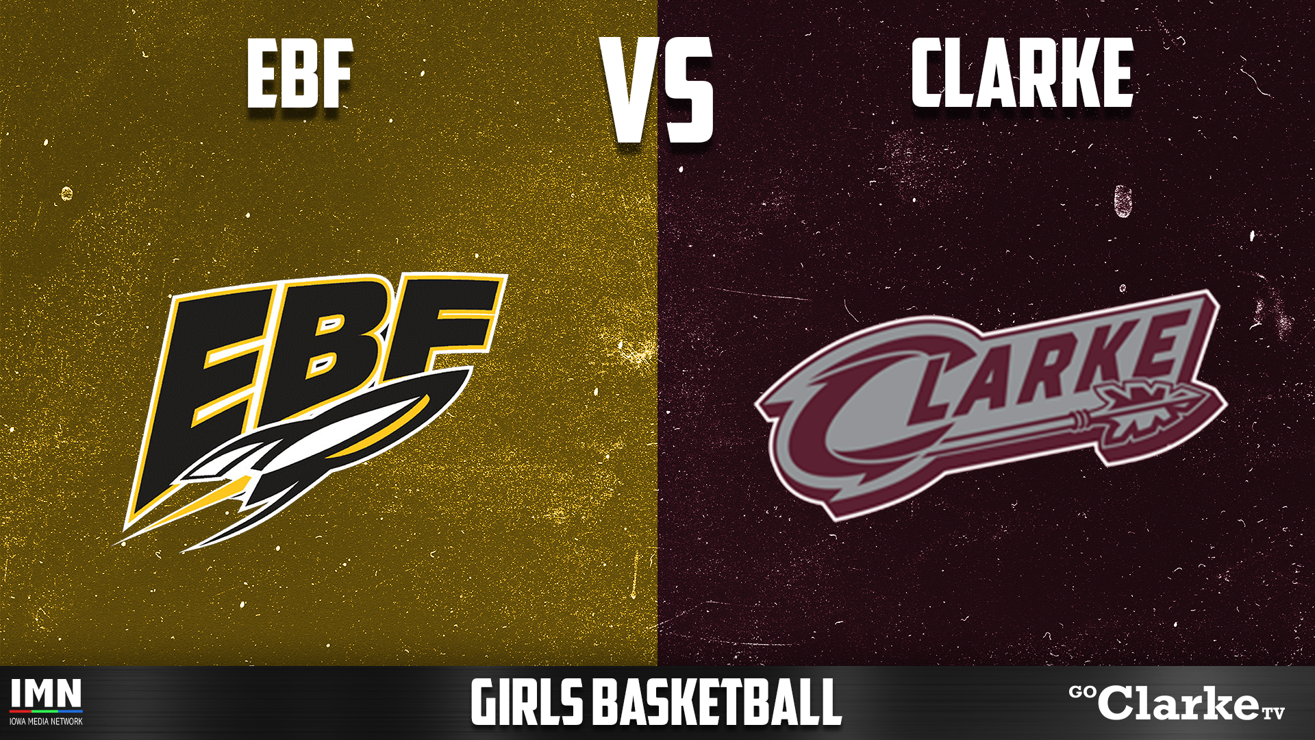 Clarke vs EBF Girls Basketball 1-23-26