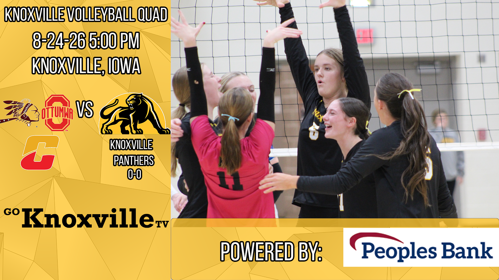 Knoxville vs Ottumwa Volleyball 8-24-26