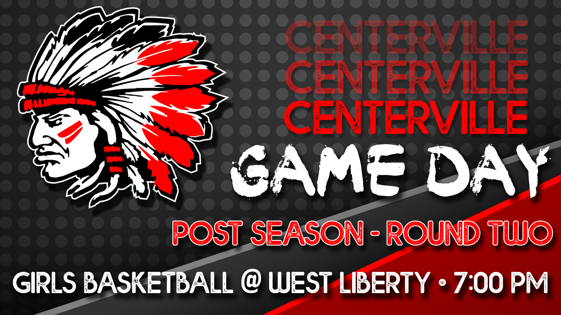 Centerville vs West Liberty Road to State Girls Basketball 2-17-21