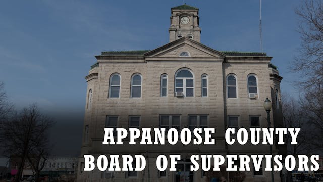 Appanoose County Board of Supervisors...