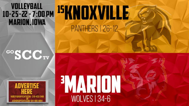Knoxville Volleyball @ Marion Regiona...