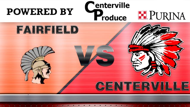 Centerville Baseball vs Fairfield 6-3...