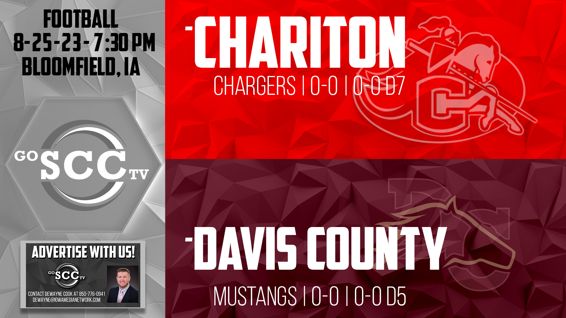 Davis County Football vs Chariton 8-25-23