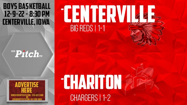 Centerville Boys Basketball vs Charit...