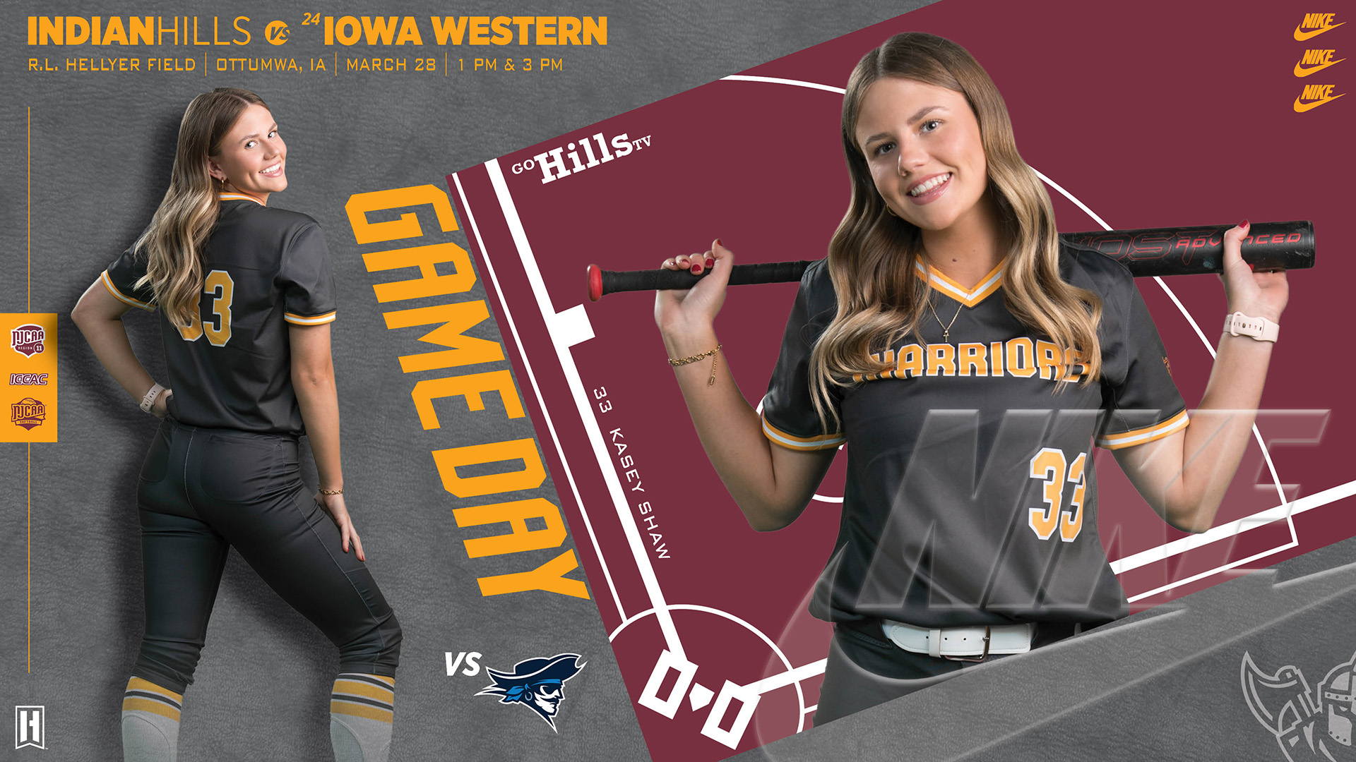 IHCC Softball vs Iowa Western Game 2 3-28-26