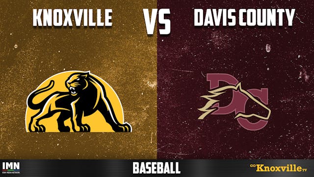 Knoxville at Davis County Baseball 6-...
