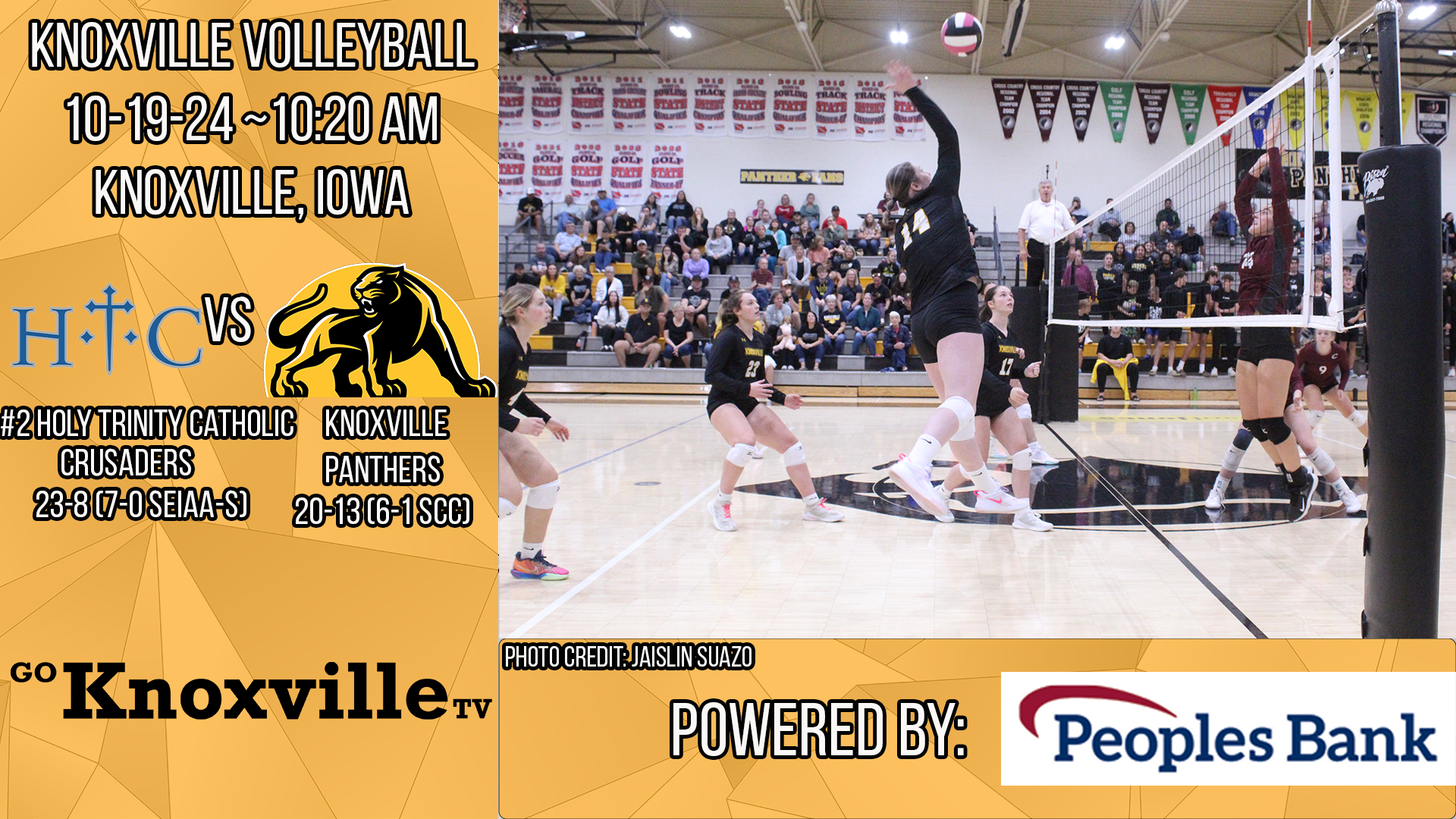 Knoxville Volley vs Holy Trinity Catholic 10-19-24