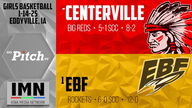 Centerville Girls Basketball at #1 EB...