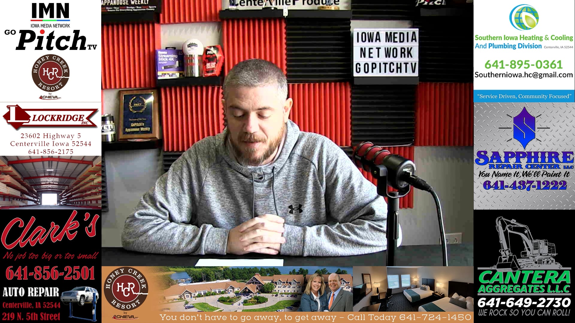 Appanoose At Noon 4-16-25