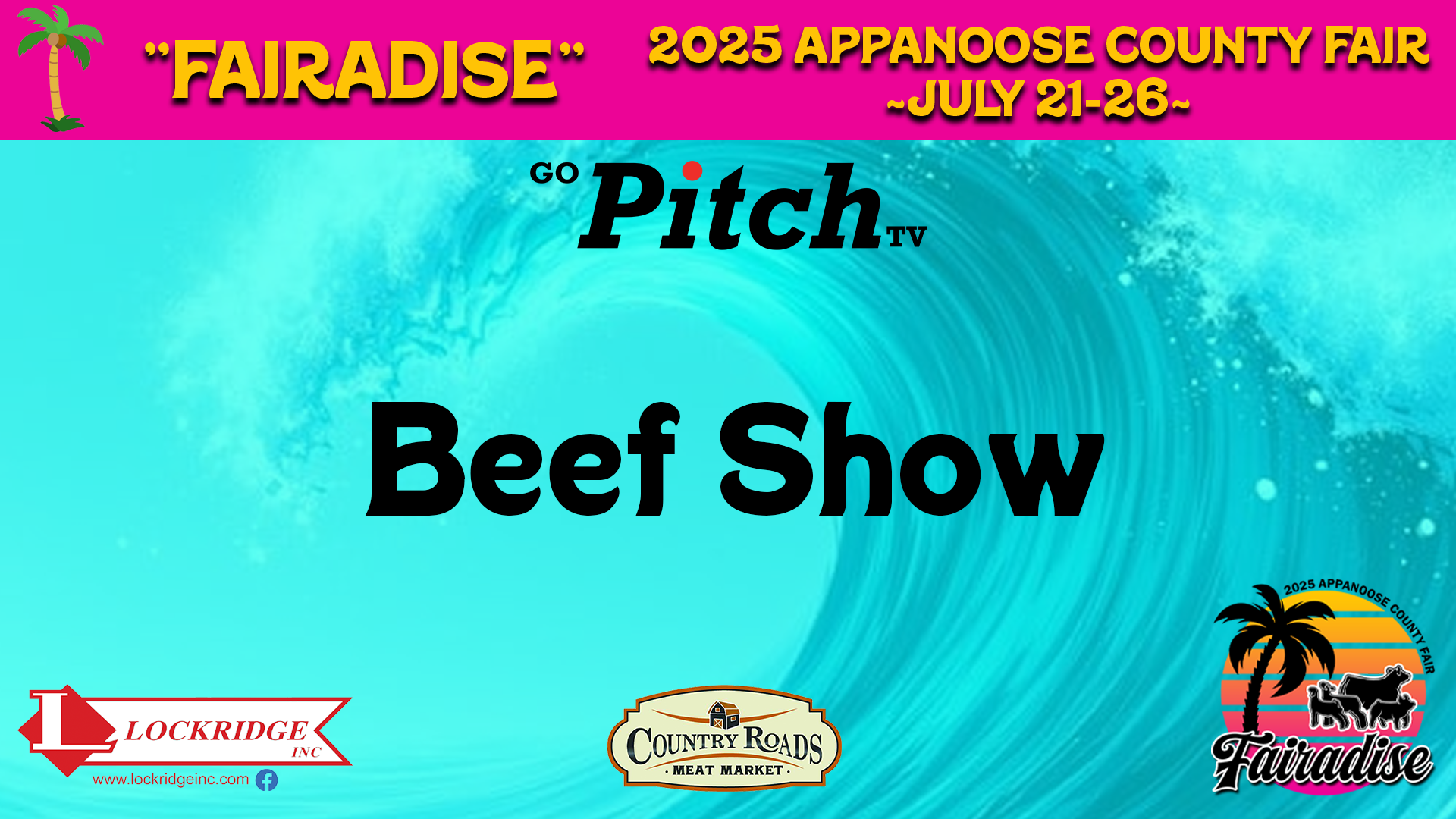 Beef Show - Appanoose County Fair 2025 - 7-23-25