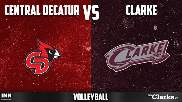 Clarke vs Central Decatur Volleyball ...