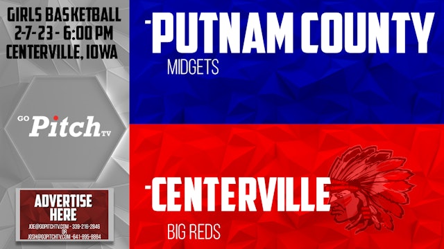 Centerville Girls Basketball vs Putnam County 2-7-23