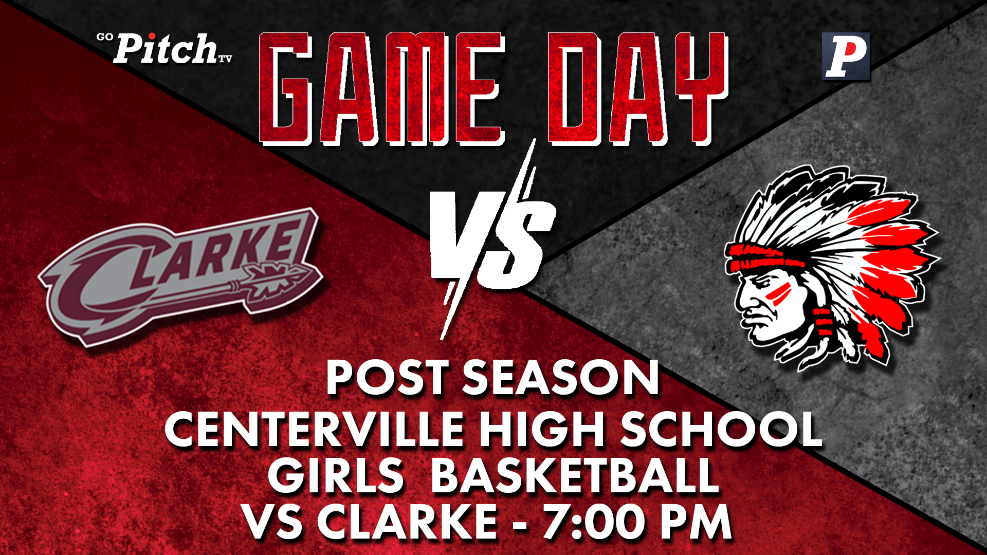 Centerville Girls Basketball vs Clarke Post Season 2-12-22