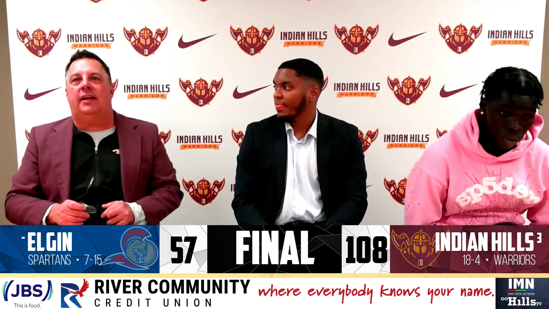 1-31-25 IHCC Men's Basketball vs Elgin Post Game Interview