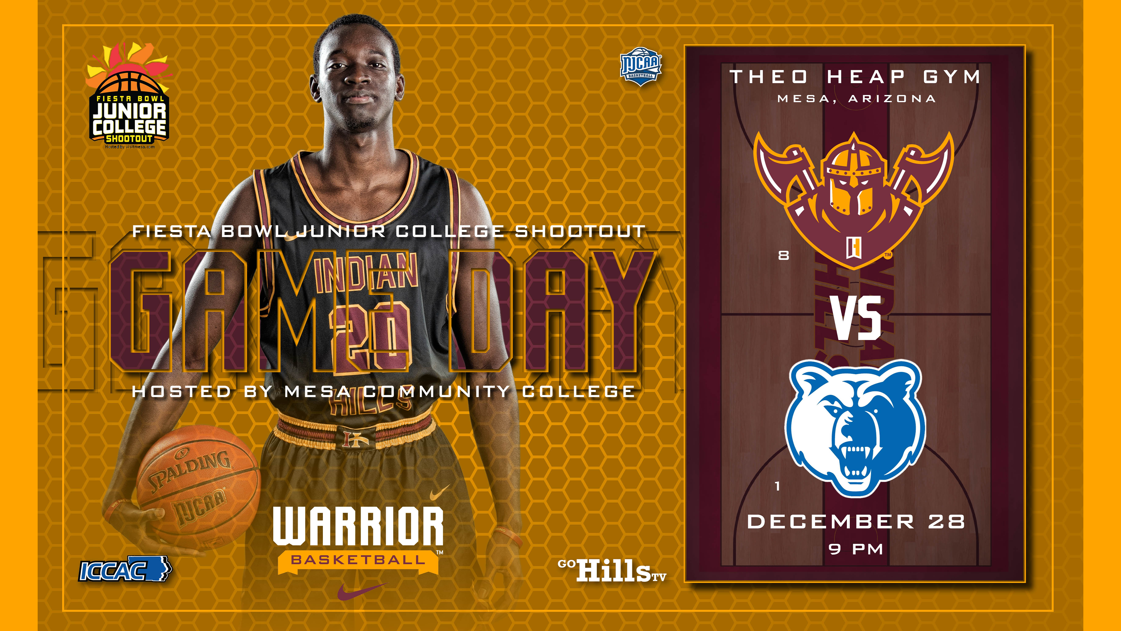 12-28-21 IHCC Men's Basketball vs Salt Lake